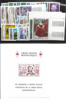 Monaco Année Complète 1978, 50 Timbres**/ Neufs Sans Charnière. Cote 109€. - Full Years