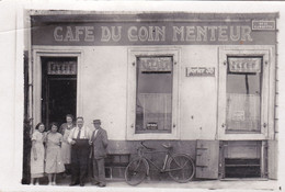 CAFE DU COIN MENTEUR    CARTE PHOTO - Cafés