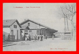 CPA (66) PERPIGNAN.  Gare (Grande Vitesse) Animé...O425 - Perpignan