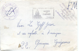 Frankrijk Brief FM  "Institution Nationale Des Invalides" 1967 (6499) - Franchise Stamps