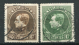 23646 BELGIQUE N°289/90° Roi Albert 1er  1929-32  B/TB - 1929-1941 Gran Montenez