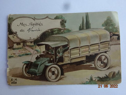 69 RHONE RILLIEUX-LA-PAPE MES AMITIES DE VANCIA CAMION MILITAIRE E.M. 268 - Rillieux La Pape