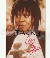 AUTOGRAFO - Whoopi Goldberg - Handtekening