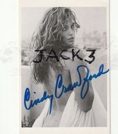 AUTOGRAFO - Cindy Crawford - Autographes
