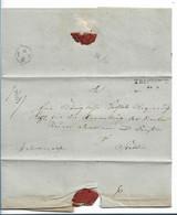 Pre342 / PREUSSEN - Treptow 1825 Auf Briefhülle Nach Stettin - Storia Postale
