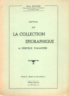 La Collection Epigraphique De Surville D'Alauzier - Unclassified