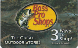 Gift Card U.S.A. Bass Pro Shops BPS116P - Cartes Cadeaux