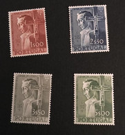 PORTUGAL - 1955 - YT N° 813 à 816 -  Neuf Sans Charnière MNH ** - Cote 160E - Nuovi