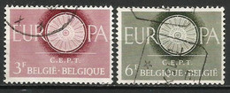 BELGIO - 1960 - EUROPA UNITA - CEPT - USATI - Gebraucht