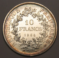 Issue De Coffret FDC ! 10 Francs Hercule, 1966, Argent - V° République - 10 Francs