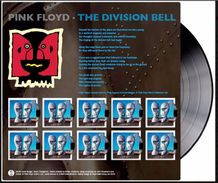GROSSBRITANNIEN GRANDE BRETAGNE GB 2010 CLASSIC ALBUM COVERS - PINK FLOYD THE DIVISION BELL - Feuilles, Planches  Et Multiples