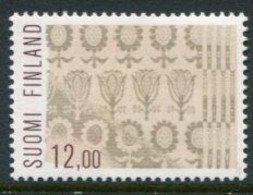 FINLAND 1985 Definitive: Folk Art 12 M.  MNH / **.  Michel 972 - Unused Stamps