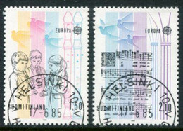 FINLAND 1985 Europa: Music Year  Used.  Michel 968-69 - Gebruikt