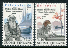 FINLAND 1985 150th Anniversary Of Kalevala   MNH / **.  Michel 957-58 - Unused Stamps