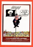 Carte Postale : Y At-il Un Pirate Sur L'antenne ? (cinéma - Affiche - Film) Illustration : Siné - Sine