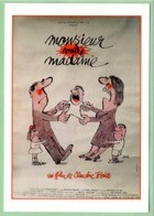 Carte Postale : Monsieur Contre Madame (film - Cinéma - Affiche) Illustration : Siné - Sine