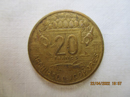 Comores: 20 Francs 1964 - Comores