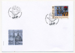 SUISSE / VATICAN - Emission Commune 2005 - Ensemble De 8 Documents Cartes Maximum, Enveloppes FDC - FDC