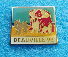 Deauville Plage Chien Cabine - Steden