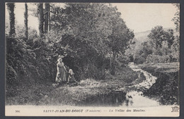 Vintage Photo Postcard Postale Carte Postkarte Saint Jean Du Doigt Finistere - La Vallee Des Moulins - Saint-Jean-du-Doigt