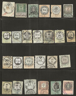 FISCAUX AUTRICHE 53 TIMBRES OBLITERES - Revenue Stamps