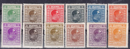 Yugoslavia Kingdom 1926 Mi#188-199 Mint Hinged - Unused Stamps