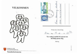 Norway Norge1997   With Church Stamp  Cancelled Mosterhamn 30-1-97   From Dentist - Maximumkarten (MC)