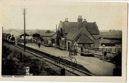 Raunds Station Circulée En 1919 - Otros