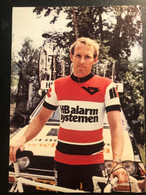 Jan Breur - HB Alarmsystemen  - 1979 - Carte / Card - Cyclists - Cyclisme - Ciclismo -wielrennen - Cycling