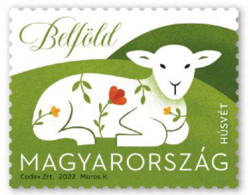 HUNGARY - 2022.  Easter / Lamb   MNH!!! - Unused Stamps