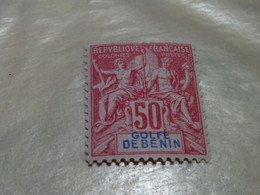 Golfe Du Benin Type Groupe 50 Centimes N° 30 Neuf Avec Charnière - Nuovi