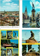 DANEMARK / Lot De 55 C.P.M. écrites - 5 - 99 Postcards