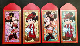 Malaysia Pavilion 2020 Walt Disney Mickey Cartoon Animation Chinese New Year Angpao (money Red Packet) *small - Nieuwjaar