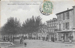 MONTAGNAC - Rond-Point - Place De La République - Montagnac