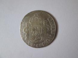 Rare! Spain 2 Reales 1547 Token Button Silver/silver Plated Coin/monnaie Bouton Jeton Plaque Argent/d'argent - Monedas/ De Necesidad