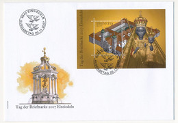 SUISSE - Enveloppe FDC - Tag Der Briefmarke 2007 Einsiedeln - 20/11/2007 - FDC