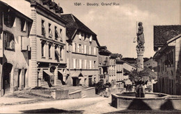 N°92962 -cpa Boudry -grand'rue- - Boudry