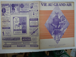 Vie Au Grand Air Mai 1914 Mottiat Tour De Belgique Cyclisme Aviation Avion Garros Audemars Tubize Pierre Verrier - 1900 - 1949