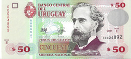 URUGUAY - 50 Pesos 2011 - UNC - Uruguay