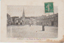 (76) AUFFAY . La Place De L'Eglise - Auffay