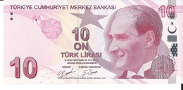 TURQUIE - 10 Lira 2020 UNC - Turquie