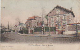 (92) CHATILLON . Rue De Scaux + Cachet Militaria "Hôpital Militaire N°141 / Chatillon S/s Bagneux" - Châtillon
