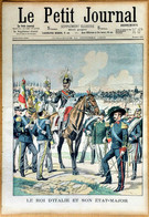Le Petit Journal N°673 11/10/1903 Le Roi D'Italie Et Son état-major (Victor-Emmanuel III) - Naufragés "Amiral Gueydon" - Le Petit Journal