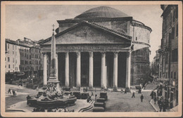 Il Pantheon, Roma, 1936 - Cesare Capello Cartolina - Pantheon