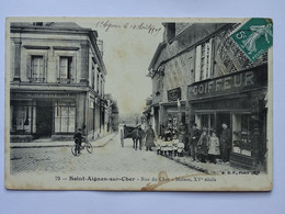 CPA (41) Loir Et Cher - SAINT AIGNAN SUR CHER - Rue Du Cher - Maison XVè Siècle - - Saint Aignan