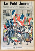 Le Petit Journal N°676 1/11/1903 A Rome Manifestations Sympathiques... - Duel Au Sac De Sable (femmes Apaches) - Le Petit Journal