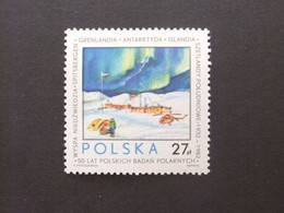 POLONIA  POLSKA 1982  50 ANIVERSARIO DE LA EXPEDICION POLAR POLONESA YVERT 2650 ** MNH - Programas De Investigación