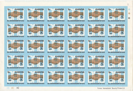 Ghana, 1973, Organization For African Unity, OAU, Imperforated Sheets, MNH, Michel 516-519B - Ghana (1957-...)