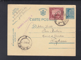 Rumänien Romania GSK Mit ZuF 1941 Caransebes Nach Tighina Basarabia Zensur Lugoj - World War 2 Letters