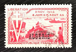 Timbre Oblitéré Algérie 1954 - Gebraucht